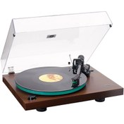 Resim Lenco LBT-225WA Retro Koyu Kahve Bluetoothlu Pikap Plak Çalar 