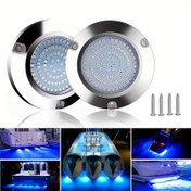 Resim 90LED Karavan LED Işığı, Yat Işığı, Paslanmaz Çelik Su Altı Işığı, Tekne Işığı 