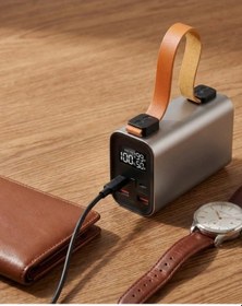 Resim 50000 Mah Güçlü Powerbank Dijital Göstergeli Çoklu Usb Çıkışlı Çok Renkli 