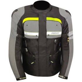 Resim Prosev 2202 4 Mevsim Uzun Motosiklet Montu Xl (GRİ-NEON) 