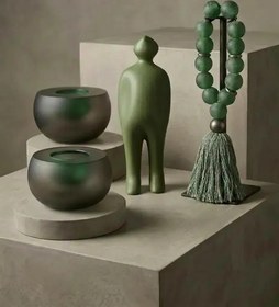 Resim Anna Torfs Double Bubble Duo Small- Bronz Green - Limited Edition - Üfleme Cam 