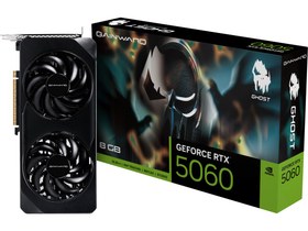 Resim Gainward RTX 5060 Ghost NE75060019P1-GB2063B 128 Bit GDDR7 8 GB Ekran Kartı 