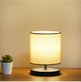 Resim Homing Tasarım Mini Abajur Çöl Beji Ayd-3241 Bej 