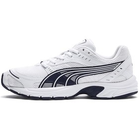Resim Puma Axis Erkek Koşu Ayakkabısı 368465 04 Beyaz - Lacivert 