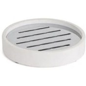 Resim System Beyaz Krom Katı Sabunluk (BA2029 008 R1-CR) 