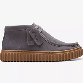 Resim Clarks Süet Gri Erkek Bot 26175121 Tor Hill K 