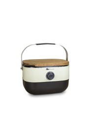 Resim Hype Store Portatif Mini LPG'li Barbekü Krem 