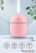 Resim Nazalya 220 ml Oda Hava Nemlendirici Difüzör Usb Şarj Kablolu Oda Hava Nemlendiricisi 
