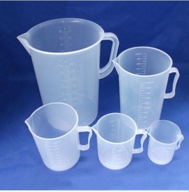 Resim Plastik Beher 1000Ml Kulplu 