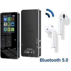 Resim OBRAX Bluetooth MP3 Mp4 Çalar Ses Kayıt FM Radyolu Şarjlı MP4 Player Dahili Hoparlör 8GB Hafızalı 