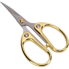 Resim Desenli Makas - Gold 14 cm 