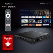 Resim Botech Wzone 4K Ultra Hd Android Tv Box - TOD Sezonluk Süper Lig Paketi Botech