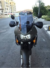 Resim Motocam Honda Transalp Xl 650 Siperlik Ön Cam 2000 2008 Model 54cm Füme Renkli 4mm 