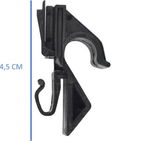 Resim Alpha Auto Part Fiat Doblo, Citroen Nemo, Peugeot Bipper Için Bagaj Perde Braketi- Sol 