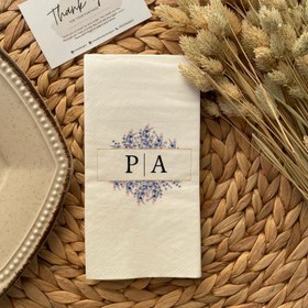 Resim Baskılı Özel Gün Peçetesi | 20 Adet Kişiye Özel Desenli – Düğün, Nişan, Söz ve Davetler İçin 