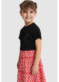 Resim U.s. Polo Assn. Kız Çocuk Siyah Tişört Basic 50325610-vr046 