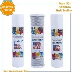 Resim Su Arıtma Cihazı Alt Takım Filtre Seti 3Lü Filtre Seti (209862106) 