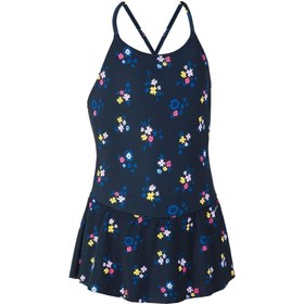 Resim Decathlon Nabaiji Etekli Mayo - Lacivert - Lila 