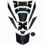 Resim GOGOPREMİUM HONDA PCX 2018 - 2020 UYUMLU TANK PAD SET 008 