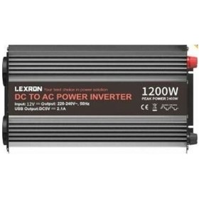 Resim Lexron 1200w 12v Modifiye Sinüs İnverter 