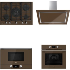 Resim TEKA Kahverengi Urban Ankastre Set (4' Lü Set) 