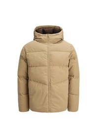 Resim Jack & Jones Jjglobal Puffer Jacket Kapüşonlu Kışlık Erkek Mont Cok Renklı 