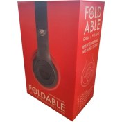 Resim Subzero SW44 Bluetooth Katlanabilir Kulaklık - Gri/kırmızı 