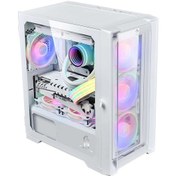 Resim Game Master GM-210K-03 Oyuncu Bilgisayar Kasası Beyaz 