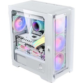 Resim Game Master GM-210K-03 Oyuncu Bilgisayar Kasası Beyaz 