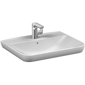 Resim Sento 5946b003-0001 Lavabo, 65 Cm, Beyaz Açık Ceviz 