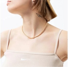 Resim Nike Sportswear Essential Kadın Bej Askılı Crop Top 