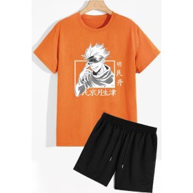 Resim Trendypassion Anime Şort T-Shirt Eşofman Takımı 
