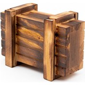 Resim Xiyyadms Bjm291 Uzaktan Kumandalı Araçlar İçin Ahşap Dekoratif Kutu, 1/10 Ölçekli Crawler Araç Aksesuarı 