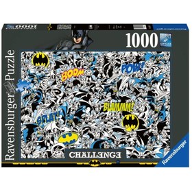 Resim Ravensburger 1000 Parça Puzzle Batman Challenge 165131 