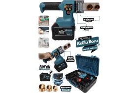 Resim Retools Şarjlı Boru Kaynak Makinesi 15 Pilli 