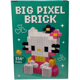 Resim ydn Hello City Tasarımlı Büyük Parçalı Blok Oyuncak Seti Big Pixel Brick Set 