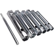 Resim Xiaaokeji 6pc 8-19mm Metrik Borulu Kutu Anahtarı Seti Boru Çubuğu Buji 
