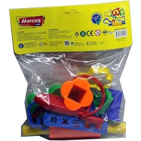 Resim Poşetli Oyun Hamuru Kalıpları 