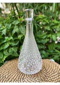 Resim Cam El Yapımı Aden Model Karaf Şişe 