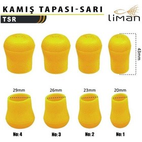 Resim Liman Kamış Tapası Sarı - 10 Adetli 