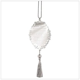 Resim Çift Taraflı Ayetel Kürsi Pleksi Araba Dikiz Aynası Süsü M1 (540507238) 