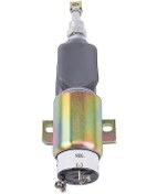 Resim 24v Jeneratör Seti Durdurma Solenoidi Varsayılan Park Solenoidi Vanası 