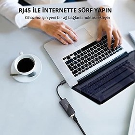 Resim Ugreen Type-C Ethernet Adaptörü, Siyah 