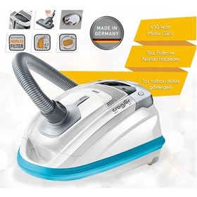 Resim Thomas Crooser Eco 2.0 650 W Toz Torbalı Elektrikli Süpürge 