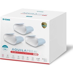 Resim D-Link M60 Aquila Pro Aı AX6000 Wi-fi 6 Smart Mesh Router 