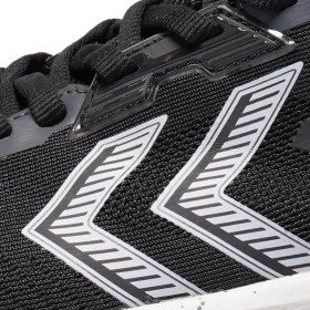 Resim Hummel Beyaz-Siyah Memory Foam Hafif Esnek Erkek Spor Ayakkabı 900675 Hml Coral Uw 
