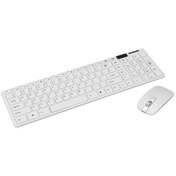 Resim K-06 Kablosuz Q Klavye Mouse Set 