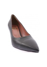 Resim Dgn 320-22y Sivri Burun Parmak Dekolteli Uzun Topuklu Ayakkabı 320-1918-R1534 Siyah 