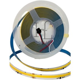 Resim 24v 10mm 360 Ledli Pixel Cob Şerit Led Natural Beyaz Ip20 5 Metre 