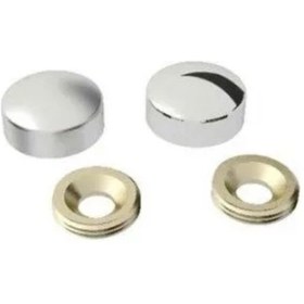 Resim Epilons Vida Kapama Kapağı 13 Mm, Krom - 100 Adet 